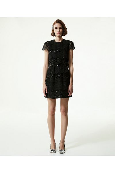 Machka Schwarzes Damenkleid