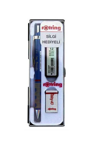 Rotring 0.5 Mm Blue Versatil School Set - With Eraser Gift, Ro-kk07-05m