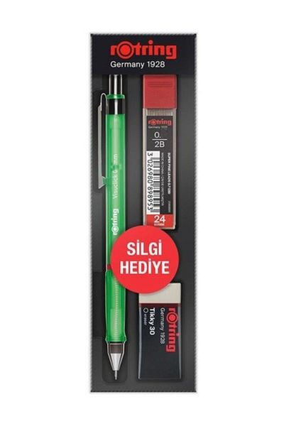 Rotring Green Min Eraser 0.5 Mm School Set - Visuclick Versatil Ro-vk05