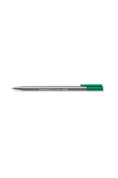 Staedtler Green Fineliner Triplus Triangle - 0.3 Mm 334-5