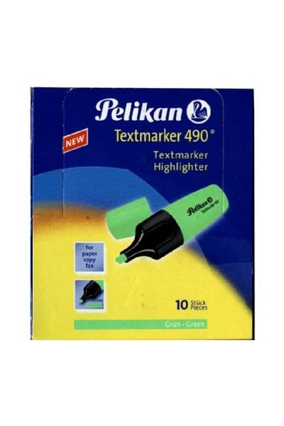 Pelikan Green Highlighter - Pack of 10
