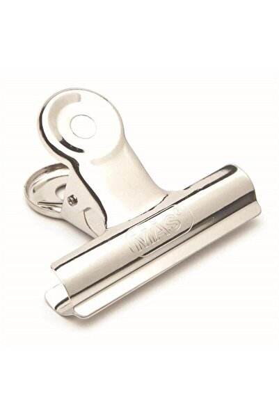 Mas مشبك (مشبك) زنبركي معدني 64 مم (عبوة من 12 قطعة)