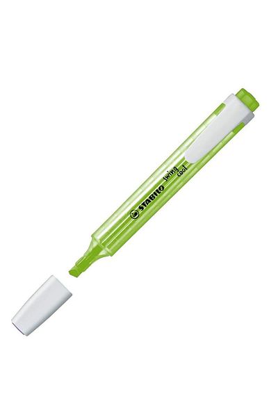 Stabilo Stabilo Swing Cool Green Color Highlighter Pen 10-Pieces
