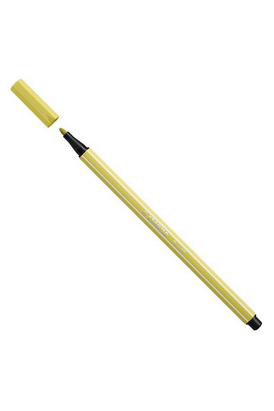 Stabilo Pen 68 Felted Paint Pen Mustard Yellow 68/67 (PACK OF 10)