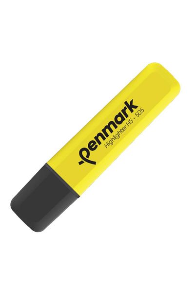 penmark Neon Highlighter Marker Yellow Highlighter Pen (PACK OF 10)