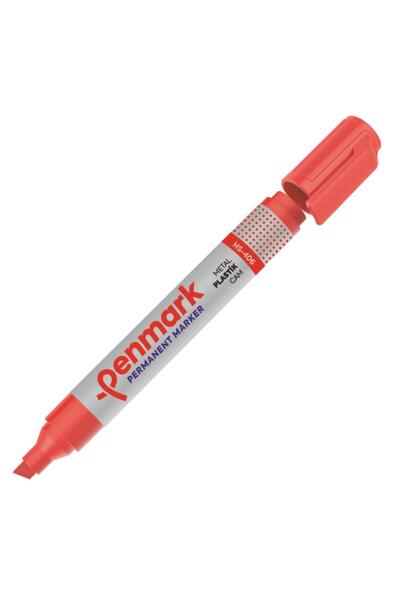 penmark Permanent Red Parcel Pen - Cut Point, Pack of 12