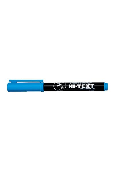 Hi-Text Highlighter Blue Pen Type Highlighter (PACK OF 20)