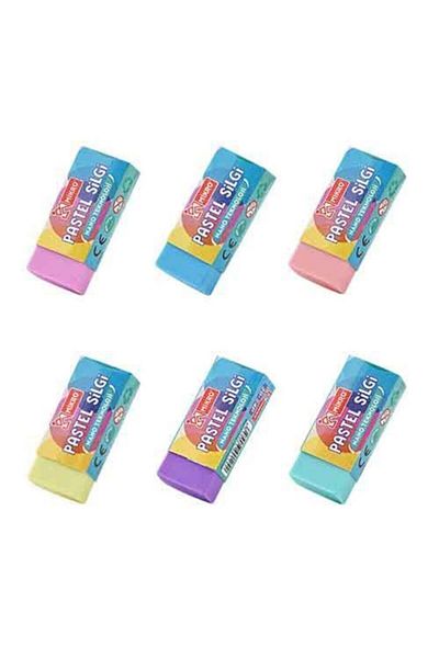 Mikro Soft Pastel Colored Student Eraser 2b (PACK OF 30)