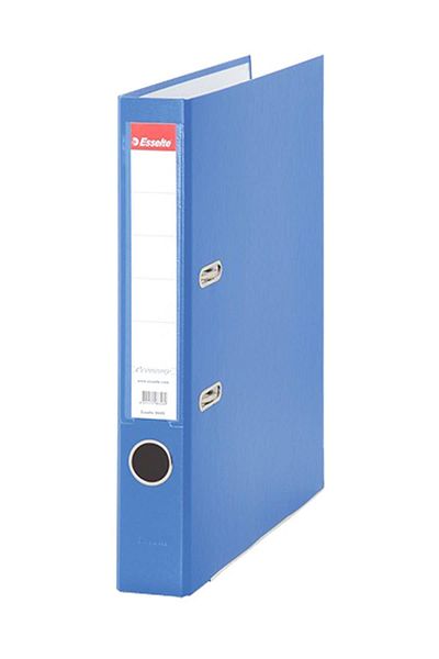 Esselte Economy Narrow Blue Folder - 30 Pieces with 1 Handle