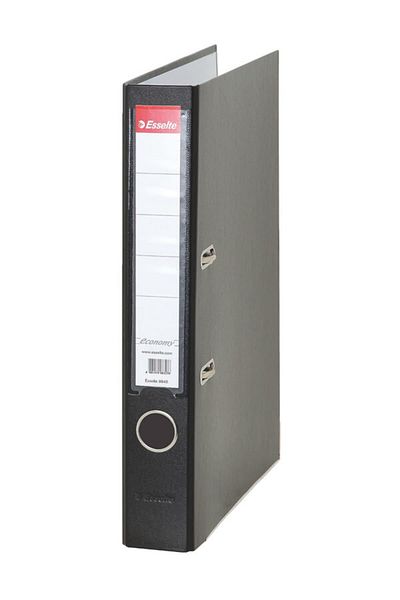 Esselte Folder Economic Narrow Black Folder (30 PACK)