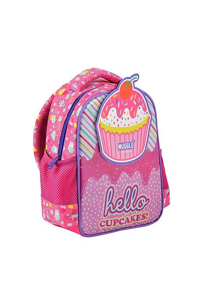 MUGGLE Τσάντα νηπιαγωγείου Cup Cake Pink Σακίδιο πλάτης νηπιαγωγείου