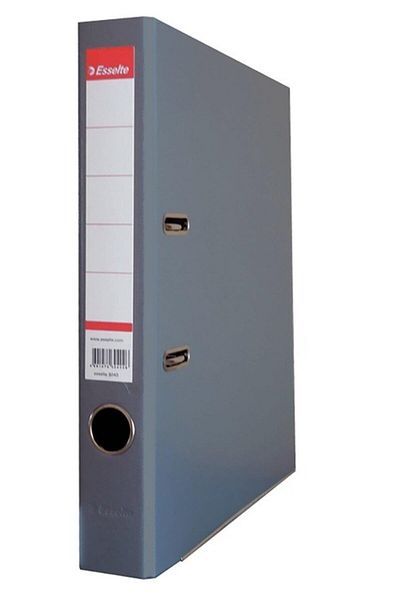 Esselte Economical Narrow Gray Folder - 30 Pieces with 1 Handle