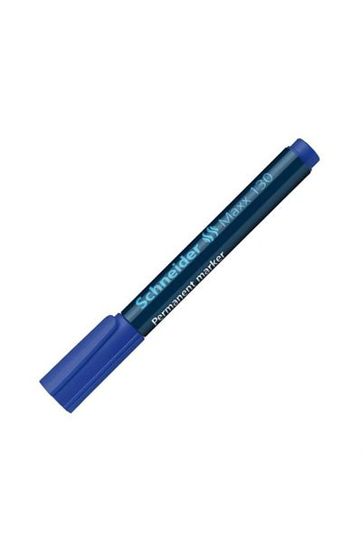SCHNEIDER Marker Permanent 1-3 Mm Blue Round Tip (PACK OF 10)