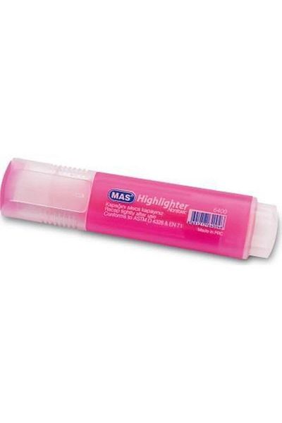 Mas Highlighter Pink Highlighter Marker (PACK OF 12)