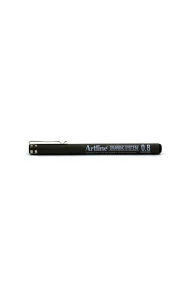 artline Technical Drawing Pen 0.8 Mm Black (PACK OF 12)