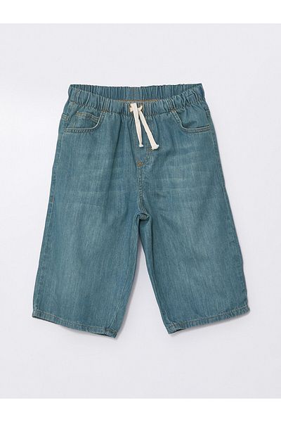 LC Waikiki Boy's Jean Roller - Basic Model with Elastic Waist