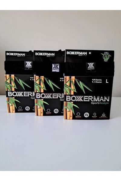 tatkan 9 Pieces Men's Bamboo Boxer Boxers