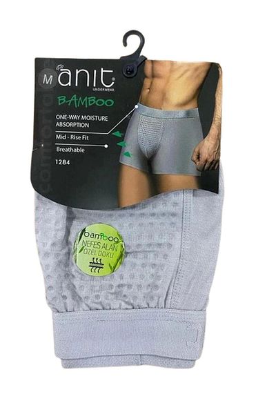 Anıt Ανδρικό Boxer Bamboo Lycra1284 - 3 αναπνεύσιμα τεμάχια