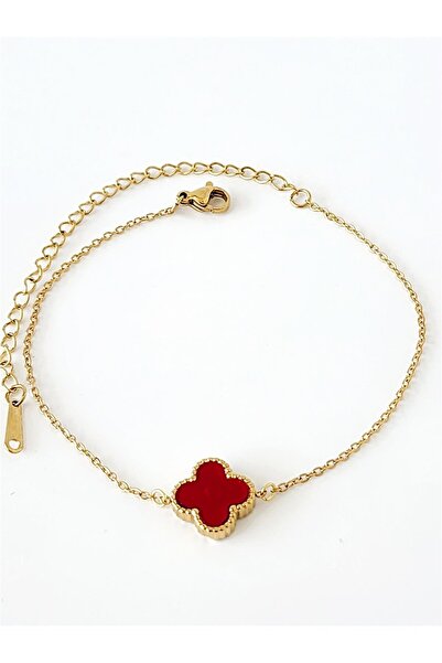 hena Red Tek Yonca Bileklik