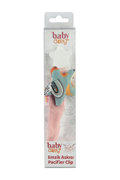 Baby dcey Müslin Kumaş Emzik Askısı Pudra