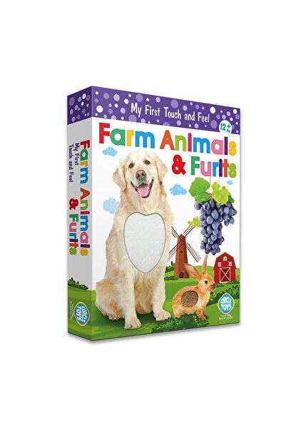 Circle Toys Touch Feel Farm Animals And Fruits