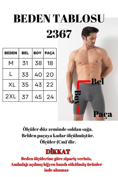 DONEX Men's Long Leg Lycra Fabric 5-Piece Boxers