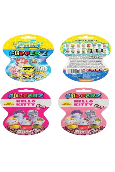 Unibon Hello Kitty Sünger Bob Lisanslı Hacıyatmaz Oyuncak Karakter Figür Ve Ş...