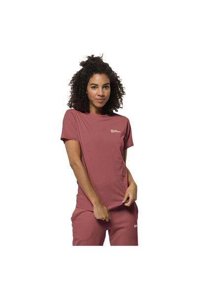 Jack Wolfskin 1808352 -2183 Essential Women's Sports T-Shirt - T W