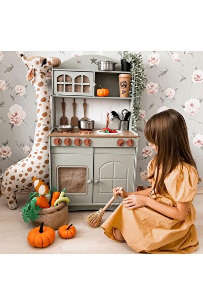 Genel Markalar ÖZKA  IHLAMUR MONTESSORİ OYUNCAK MUTFAK SETİ