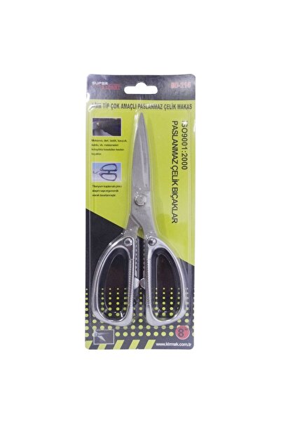 Genel Markalar Super Expert Sd-216 Ağır Tip Çok Amaçlı Paslanmaz Çelik Makas 19cm
