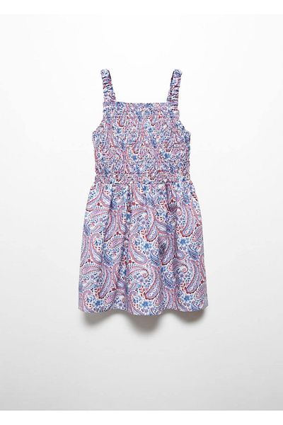 MANGO Kids Κομψό φόρεμα με σχέδια Paisley