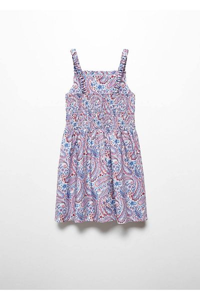 MANGO Kids Κομψό φόρεμα με σχέδια Paisley