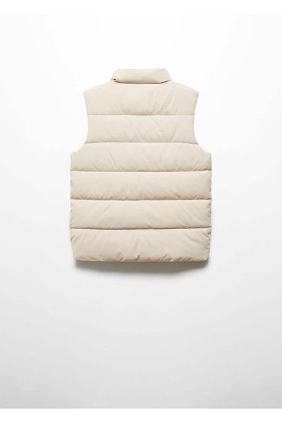 MANGO Kids Beige Vest for Kids