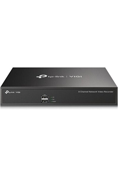 TP-LINK VIGI NVR1008H-8MP 8MP 2 USB 80 Mbps 8 CHANNEL SATA INTERFACE NETWORK VIDEO RECORDER