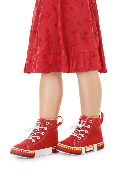 KARAMAZI Gamel Günlük Lastikli Kız Bebek Bot Ayakkabı