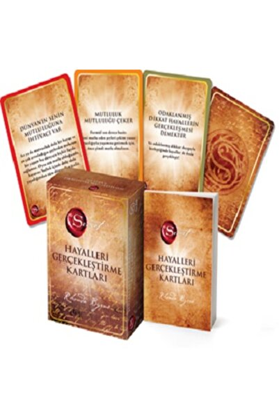 Butik Yayınları The Secret Hayalleri Gerçekleştirme Kartları