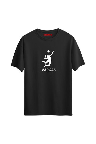Açık Garaj Volleyball PrinTed Vargas Unisex Regular T-Shirt