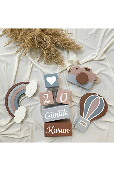 BİANNE ATÖLYESİ İsimli Ahşap Anı Küpü ve Bebek Odası Dekorasyon Ürünler Bebek...