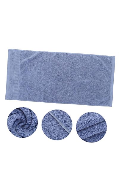 Askıcı 5 prosoape de baie albastre - 100% bumbac in marimi 70x140