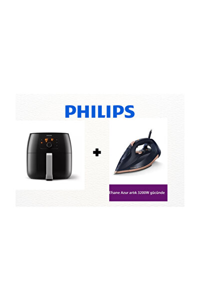 Philips PHİLİPS HD 9650 XXL AIFRYER + PHİLİPS DST 7510 ÜTÜ ÇEYİZ SETİ İKİLİ