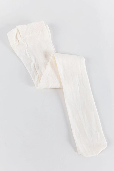 alpmodel Бели детски чорапи Micro 50 Banana Knickerbocker