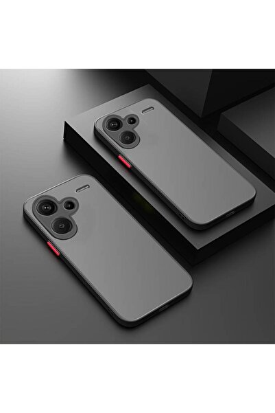 Rivor Xiaomi Redmi Note 13 Pro Plus+ 5G İçin Kılıf Kamera Korumalı Buzlu Kena...