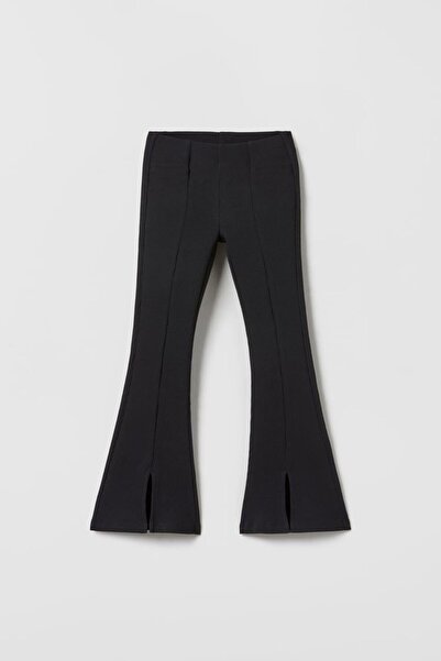 Pink Hippo Kids Kız Çocuk İspanyol Paça Çelik Kumaş Tayt