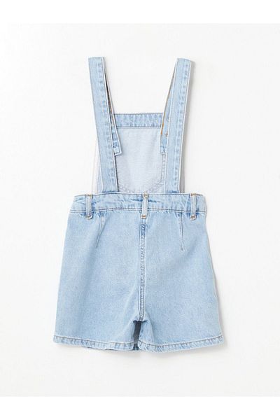 LC Waikiki VA FI TRIMITAT! LCW Copii Fată Jean Salopet Pantaloni scurți Fusta