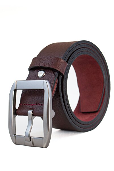 GAYIŞ Men's Jeans-Fabric Belt with Special Box, 1oo Genuine Leather, Italian Leather
