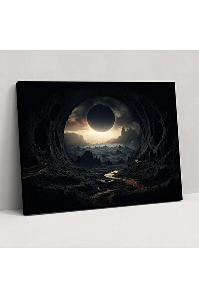 PaintedAnarchy Kara Delik Duvar Sanatı - Dünya, Gerçeküstü Manzaralar, Duvar ...