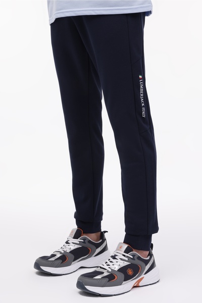 lumberjack ML RENATO 22ITL1032 4PR بنطال رياضي للرجال باللون الأزرق الداكن