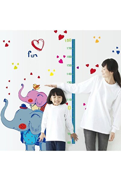 Kt Grup Slatki slonovi, dekoracija zidova za dečiju i bebinu sobu, merenje vi...