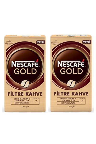 Nescafe Gold Filtre Kahve 250 Gr 2 Adet