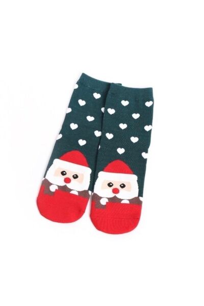 DANS SOCKS STND 5 - Set de șosete cu papuci clasici, colorați, de Anul Nou